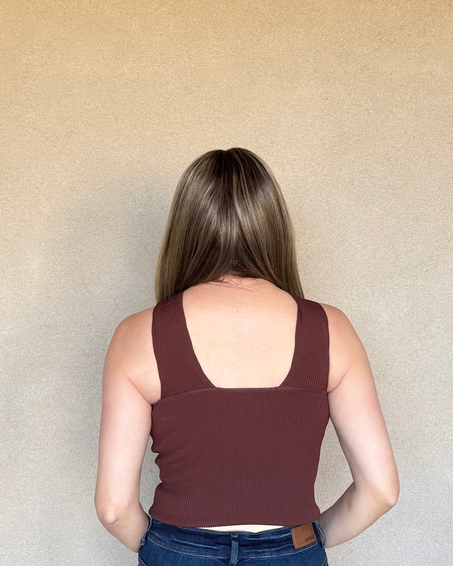 Halter Neck Sweater Top