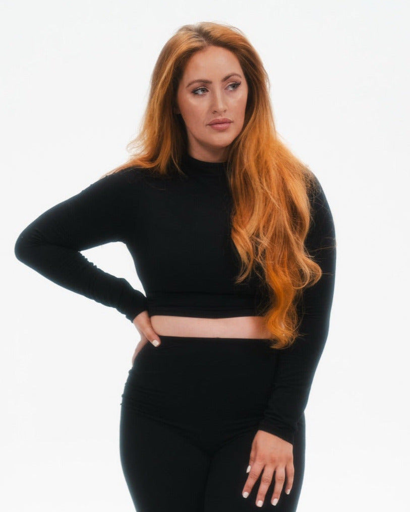 Long Sleeve Crop Top
